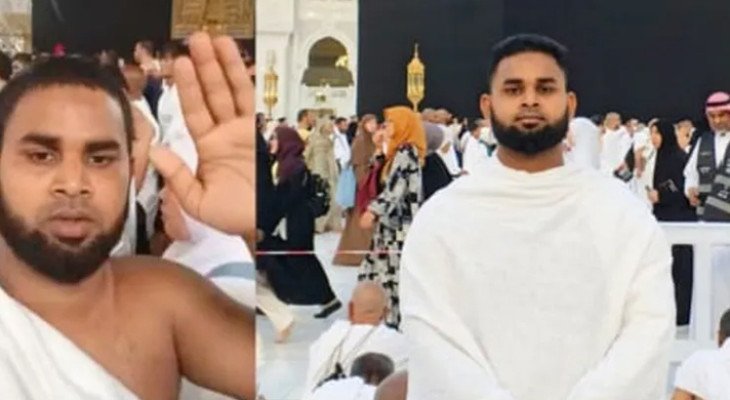 পবিত্র কাবা শরীফকে সাক্ষী রেখে দল ছাড়ার ঘোষণা বিএনপি নেতার